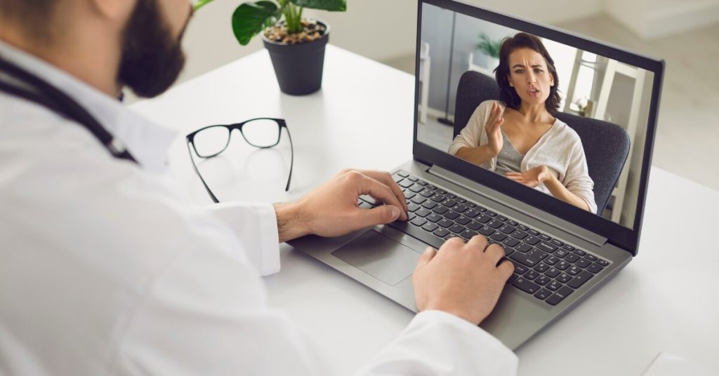 psychiatric medication telepsychiatry appointment